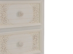 ΚΟΜΟΔΙΝΟ PAZLEN INART MDF ΣΕ ΛΕΥΚΗ ΑΝΤΙΚΕ ΑΠΟΧΡΩΣΗ 40X34.5X82ΕΚ