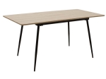 ΤΡΑΠΕΖΙ SHAZAM PAKOWORLD MDF ΕΠΕΚΤΕΙΝΟΜΕΝΟ ΧΡΩΜΑ SONOMA 120-160X80X76ΕΚ