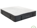 ΣΤΡΩΜΑ LUXURY PAKOWORLD POCKET SPRING+GEL MEMORY FOAM+LATEX ΜΟΝΗΣ ΟΨΗΣ ALOE VERA 34-36CM 160X200ΕΚ