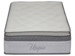 ΣΤΡΩΜΑ UTOPIA PAKOWORLD POCKET SPRING ΜΕ ΑΝΩΣΤΡΩΜΑ 30-32CM 90X190ΕΚ