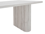 ΤΡΑΠΕΖΙ LOOZIR PAKOWORLD MDF ΣΕ ΑΠΟΧΡΩΣΗ ΛΕΥΚΟ ΜΑΡΜΑΡΟΥ 180X90X75ΕΚ