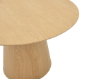 ΤΡΑΠΕΖΙ KAYANO PAKOWORLD MDF ΣΕ ΦΥΣΙΚΗ ΑΠΟΧΡΩΣΗ Φ120X72ΕΚ