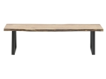 ΠΑΓΚΑΚΙ MILES PAKOWORLD ΜΑΣΙΦ ΞΥΛΟ 4ΕΚ ΚΑΡΥΔΙ-ΜΑΥΡΟ 160X40X45ΕΚ