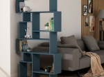 ΒΙΒΛΙΟΘΗΚΗ KARMATO PAKOWORLD ΧΡΩΜΑ ΠΕΤΡΟΛ 96X25.5X168.5ΕΚ