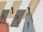 ΚΡΕΜΑΣΤΡΑ ΤΟΙΧΟΥ LIVY PAKOWORLD OAK-ΓΚΡΙ ΜΕΛΑΜΙΝΗΣ 75.2X1.8X45.3ΕΚ