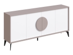 ΜΠΟΥΦΕΣ GORA PAKOWORLD ΣΕ ΛΕΥΚΗ ΜΕ ΜΟΚΑ ΑΠΟΧΡΩΣΗ  180X35.6X82ΕΚ