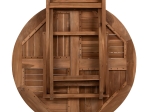 ΣΕΤ ΤΡΑΠΕΖΑΡΙΑΣ ΕΞΩΤ. ΧΩΡΟΥ 5ΤΜΧ KENDALL HM11956 ΜΑΣΙΦ ΞΥΛΟ TEAK ΦΥΣΙΚΟ