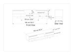 ΕΠΙΠΛΟ ΤΗΛΕΟΡΑΣΗΣ IANIS PAKOWORLD ΣΚΟΥΡΟ ΚΑΡΥΔΙ 160X37X34ΕΚ
