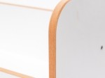 ΡΑΦΙΕΡΑ SEAGULL PAKOWORLD ΛΕΥΚΟ MDF 57X34X70ΕΚ