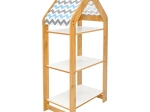 ΡΑΦΙΕΡΑ MONTESSORI ZOILEN I PAKOWORLD ΛΕΥΚΟ-ΦΥΣΙΚΟ-ΜΠΛΕ MDF 50X30X100ΕΚ