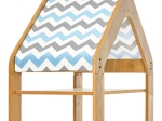 ΡΑΦΙΕΡΑ MONTESSORI ZOILEN II PAKOWORLD ΦΥΣΙΚΟ-ΛΕΥΚΟ-ΜΠΛΕ MDF 50X30X120ΕΚ