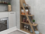 ΒΙΒΛΙΟΘΗΚΗ QUINA PAKOWORLD ΣΕ OAK ΑΠΟΧΡΩΣΗ 100X30X150ΕΚ