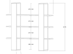 ΒΙΒΛΙΟΘΗΚΗ YOTEK PAKOWORLD ΣΕ ΚΑΡΥΔΙ ΑΠΟΧΡΩΣΗ 120X23X120ΕΚ
