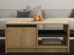 ΤΡΑΠΕΖΙ ΣΑΛΟΝΙΟΥ NARLI PAKOWORLD ΣΕ OAK ΑΠΟΧΡΩΣΗ 90X60X45ΕΚ
