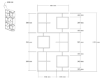 ΒΙΒΛΙΟΘΗΚΗ CUBIX PAKOWORLD ΣΕ SONOMA-ΑΝΘΡΑΚΙ ΑΠΟΧΡΩΣΗ 90X24,6X171,90ΕΚ