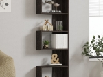 ΒΙΒΛΙΟΘΗΚΗ CASCADE PAKOWORLD ΣΕ ΣΚΟΥΡΟ ΚΑΡΥΔΙ ΑΠΟΧΡΩΣΗ 51.8X22X150ΕΚ