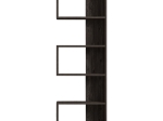 ΒΙΒΛΙΟΘΗΚΗ CASCADE PAKOWORLD ΣΕ ΣΚΟΥΡΟ ΚΑΡΥΔΙ ΑΠΟΧΡΩΣΗ 51.8X22X150ΕΚ