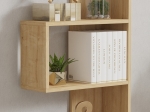 ΒΙΒΛΙΟΘΗΚΗ CASCADE PAKOWORLD ΣΕ OAK ΑΠΟΧΡΩΣΗ 51.8X22X150ΕΚ