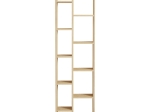 ΒΙΒΛΙΟΘΗΚΗ MINICU PAKOWORLD ΣΕ OAK ΑΠΟΧΡΩΣΗ  44,4X19,6X150ΕΚ