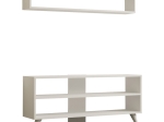 ΣΥΝΘΕΤΟ ΣΑΛΟΝΙΟΥ PRESTIGE PAKOWORLD ΣΕ ΛΕΥΚΗ ΑΠΟΧΡΩΣΗ 120X29,6X50ΕΚ