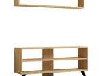 ΣΥΝΘΕΤΟ ΣΑΛΟΝΙΟΥ PRESTIGE PAKOWORLD ΣΕ OAK ΑΠΟΧΡΩΣΗ 120X29,6X50ΕΚ