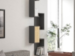 ΡΑΦΙΕΡΑ ΤΟΙΧΟΥ KONGO PAKOWORLD ΣΕ OAK- ΑΝΘΡΑΚΙ ΑΠΟΧΡΩΣΗ 44X20X159ΕΚ