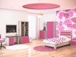 ΚΡΕΒΑΤΙ ΠΑΙΔΙΚΟ LOONEY PAKOWORLD ΣΕ ΧΡΩΜΑ CASTILLO-ΡΟΖ 100X200ΕΚ