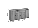 ΜΠΟΥΦΕΣ LIBBY PAKOWORLD ΦΥΣΙΚΟ 160X39.5X83ΕΚ