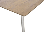 ΤΡΑΠΕΖΙ CUBA PAKOWORLD MDF SONOMA-ΛΕΥΚΟ 70X70X75ΕΚ