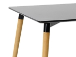 ΤΡΑΠΕΖΙ NATALI PAKOWORLD ΕΠΙΦΑΝΕΙΑ MDF ΜΑΥΡΟ 150X80X75ΕΚ