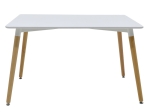 ΤΡΑΠΕΖΙ NATALI PAKOWORLD ΕΠΙΦΑΝΕΙΑ MDF ΛΕΥΚΟ 150X80X75ΕΚ
