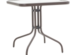 TΡΑΠΕΖΑΡΙΑ OBBI-WATSON PAKOWORLD ΣΕΤ 5ΤΕΜ ΚΑΦΕ ΜΕΤΑΛΛΟ-PE RATTAN 80X80X70ΕΚ