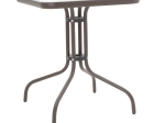 TΡΑΠΕΖΑΡΙΑ OBBI-WATSON PAKOWORLD ΣΕΤ 3ΤΕΜ ΚΑΦΕ ΜΕΤΑΛΛΟ-PE RATTAN 60X60X70ΕΚ
