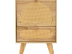 ΚΟΜΟΔΙΝΟ FINIAN PAKOWORLD ΞΥΛΟ ΣΕ ΦΥΣΙΚΗ ΑΠΟΧΡΩΣΗ 40X35X59ΕΚ
