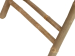 ΤΡΑΠΕΖΙ OBBIE PAKOWORLD ΠΤΥΣΣΟΜΕΝΟ BAMBOO ΦΥΣΙΚΟ Φ90X77ΕΚ