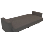 ΚΑΝΑΠΕΣ ΚΡΕΒΑΤΙ ARTELIBRE AMETHYST ΤΡΙΘΕΣΙΟΣ ΣΚΟΥΡΟ ΓΚΡΙ 214X78X78CM