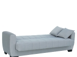 ΚΑΝΑΠΕΣ ΚΡΕΒΑΤΙ ΤΡΙΘΕΣΙΟΣ ARTELIBRE DIEGO 3S ΓΚΡΙ 210X84X86CM
