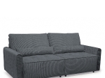 ΚΑΝΑΠΕΣ ΚΡΕΒΑΤΙ ΤΡΙΘΕΣΙΟΣ ARTELIBRE SHELBY ΓΚΡΙ 215X110X90CM