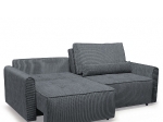ΚΑΝΑΠΕΣ ΚΡΕΒΑΤΙ ΤΡΙΘΕΣΙΟΣ ARTELIBRE SHELBY ΓΚΡΙ 215X110X90CM