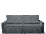 ΚΑΝΑΠΕΣ ΚΡΕΒΑΤΙ ΤΡΙΘΕΣΙΟΣ ARTELIBRE SHELBY ΓΚΡΙ 215X110X90CM
