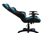ΠΟΛΥΘΡΟΝΑ ΓΡΑΦΕΙΟΥ ARTELIBRE GAMING ΚΥΛΛΗΝΗ ΜΠΛΕ/ΜΑΥΡΟ PVC 66X67X127-135CM