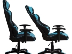ΠΟΛΥΘΡΟΝΑ ΓΡΑΦΕΙΟΥ ARTELIBRE GAMING ΚΥΛΛΗΝΗ ΜΠΛΕ/ΜΑΥΡΟ PVC 66X67X127-135CM