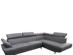 ΚΑΝΑΠΕΣ ΓΩΝΙΑΚΟΣ ARTELIBRE MASAL ΓΚΡΙ ΥΦΑΣΜΑ 280X185X85CM