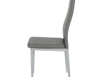 ΚΑΡΕΚΛΑ ARTELIBRE ROSE ΣΚΟΥΡΟ ΓΚΡΙ PVC 53X39X96CM