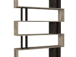 ΒΙΒΛΙΟΘΗΚΗ ARTELIBRE ANTIPAXI SONOMA/WENGE ΜΟΡΙΟΣΑΝΙΔΑ/ΜΕΛΑΜΙΝΗ 122X26X159CM