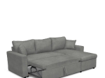 ΚΑΝΑΠΕΣ ΓΩΝΙΑΚΟΣ ARTELIBRE ΑΝΑΣΤΡΕΨΙΜΟΣ ULUA ΓΚΡΙ 225X148X81CM