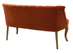 ΚΑΝΑΠΕΣ LORETA PAKOWORLD 2ΘΕΣΙΟΣ ΒΕΛΟΥΔΟ ΚΕΡΑΜΙΔΙ 123X65X73ΕΚ