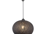 ΦΩΤΙΣΤΙΚΟ ΟΡΟΦΗΣ ΜΟΝΟΦΩΤΟ LESHIA PAKOWORLD Ε27 ΜΑΥΡΟ Φ38X38ΕΚ