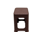 ΣΚΑΜΠΟ ARTELIBRE ΚΑΦΕ RATTAN 35X35X46CM