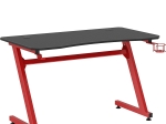 ΓΡΑΦΕΙΟ GAMING ARTELIBRE ORGANA ΜΑΥΡΟ/ΚΟΚΚΙΝΟ ΞΥΛΟ/ΜΕΤΑΛΛΟ 120X65X75CM